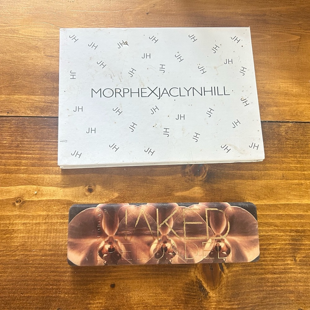 Bundle of 2 Eye Shadow Palettes, Morphe X Jaclyn Hill, Urban Decay Naked Reloade